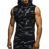 Casual Camouflage Hooded Tank