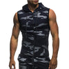 Casual Camouflage Hooded Tank